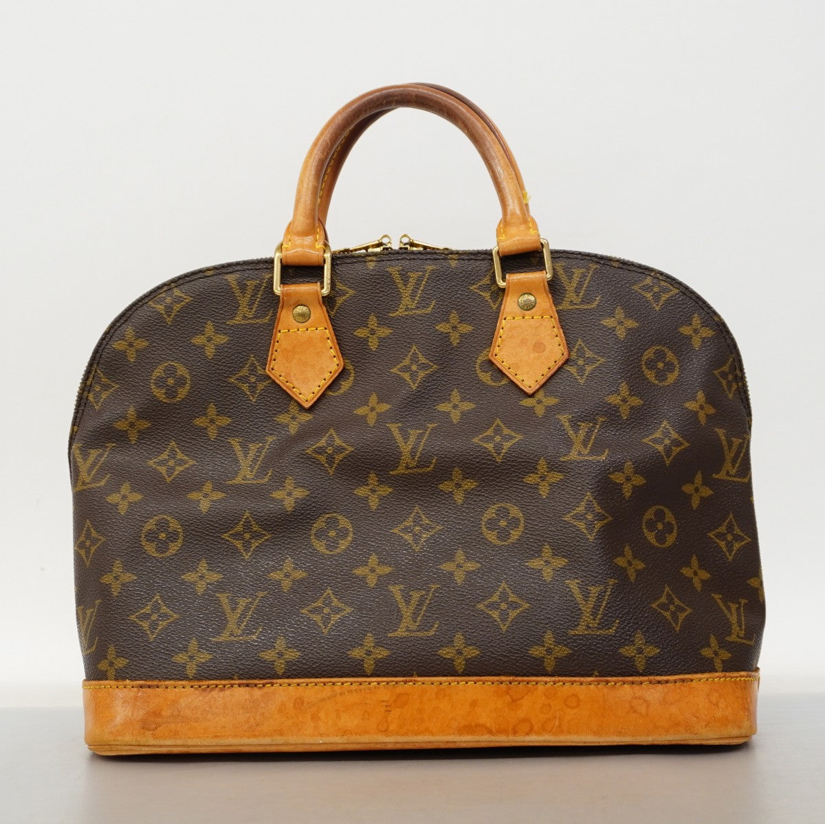 【6cb2292】ルイヴィトン ハンドバッグ モノグラム アルマ M51130 ブラウン【中古】レディース