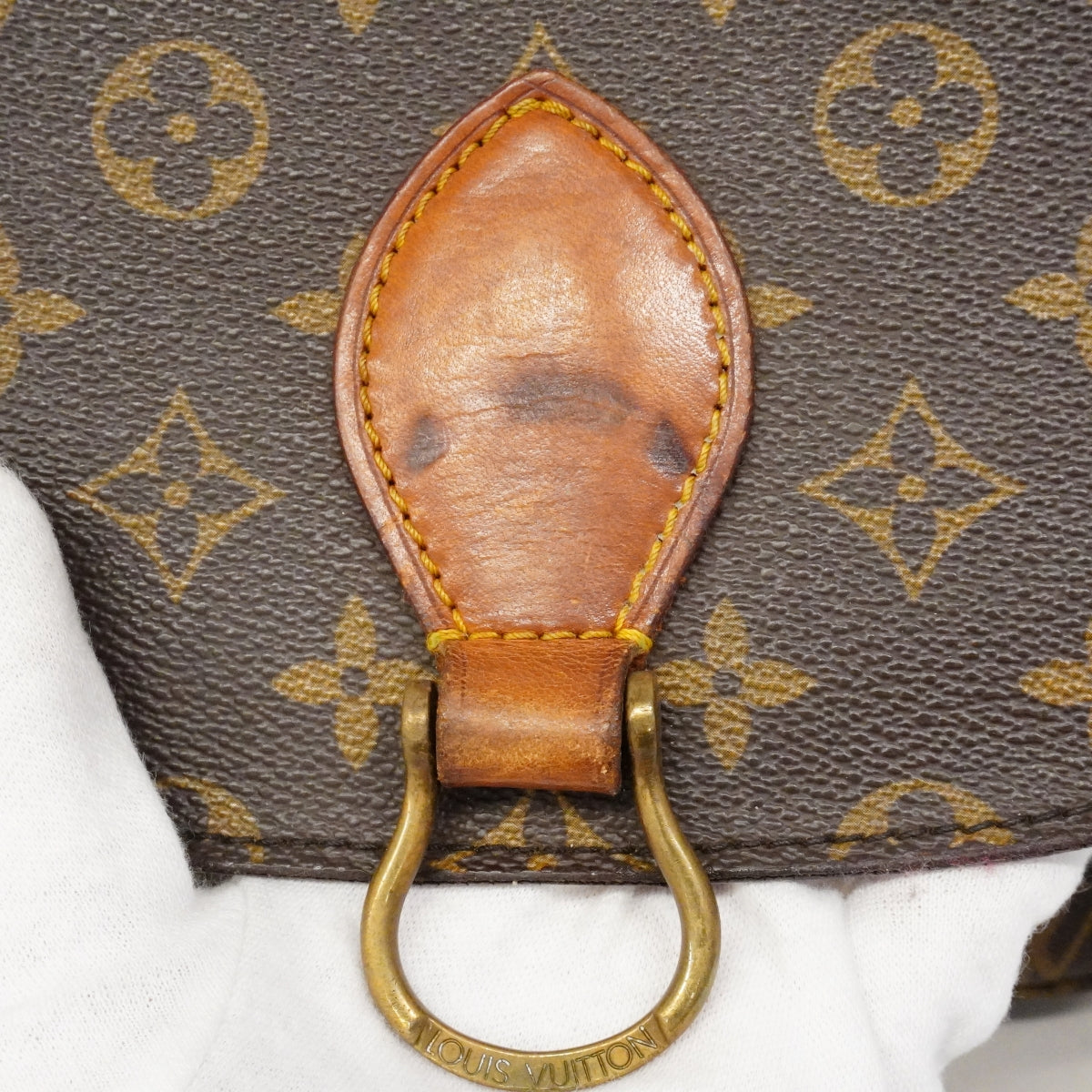 【6cb2293】ルイヴィトン ショルダーバッグ モノグラム サンクルーGM M51242 ブラウン【中古】レディース