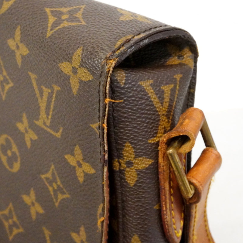 【6cb2293】ルイヴィトン ショルダーバッグ モノグラム サンクルーGM M51242 ブラウン【中古】レディース