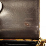 【6cb2300】シャネル ショルダーバッグ 2.55 ハラコ ブラウン ゴールド金具【中古】レディース