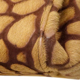 【6cb2300】シャネル ショルダーバッグ 2.55 ハラコ ブラウン ゴールド金具【中古】レディース