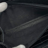 【6cb2305-k】グッチ 長財布 グッチシマ 307987 レザー ネイビー シルバー金具【中古】メンズ