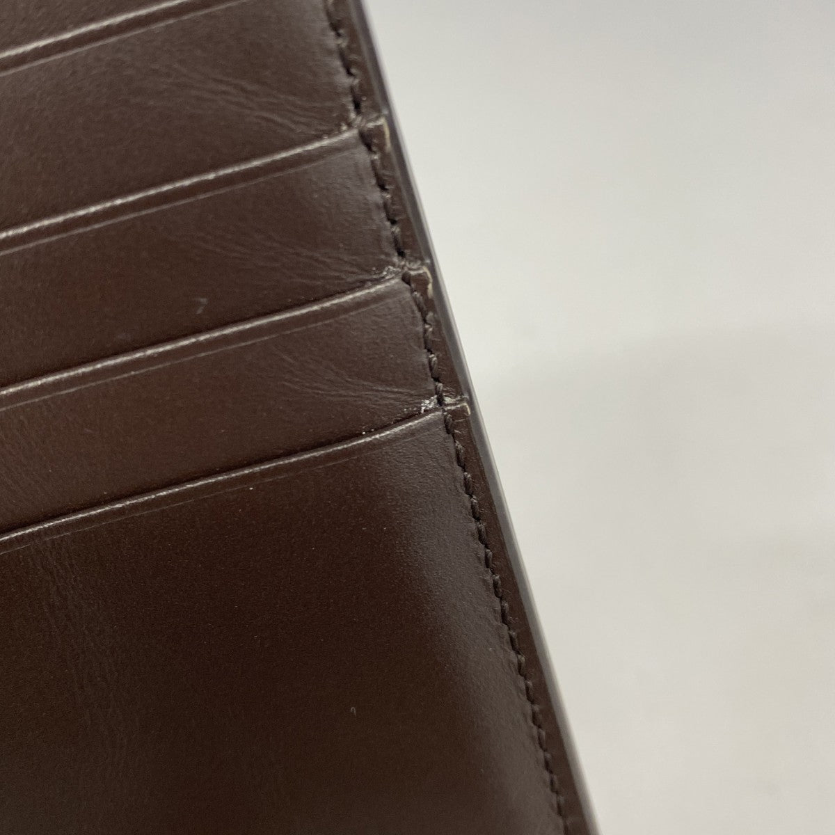 【6cb2306-k】グッチ コインケース グッチシマ 779876 レザー ブラウン シルバー金具【中古】メンズ