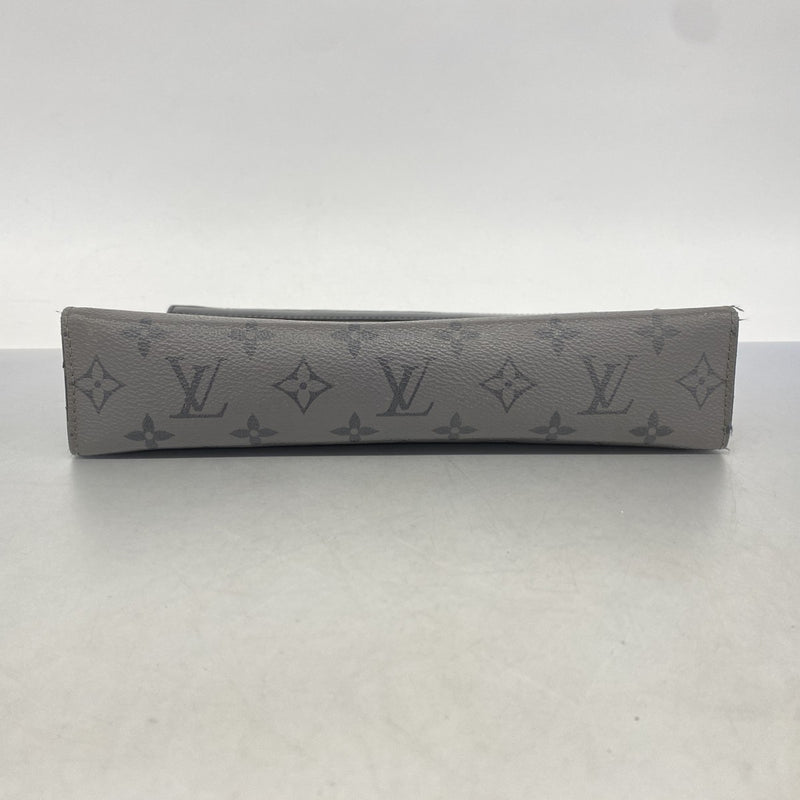 【6cb2308-k】ルイヴィトン クラッチバッグ モノグラム・エクリプス リバース ポシェットヴォワヤージュ M69535 ブラック【中古】メンズ