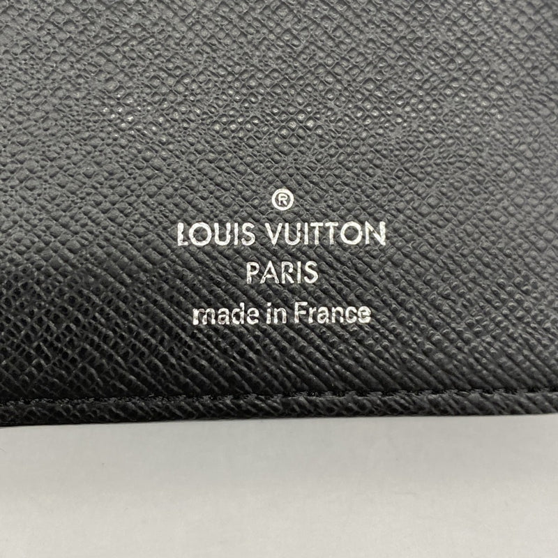【6cb2309-k】ルイヴィトン 長財布 ダミエ・グラフィット ポルトフォイユブラザ N62665 ブラック【中古】メンズ
