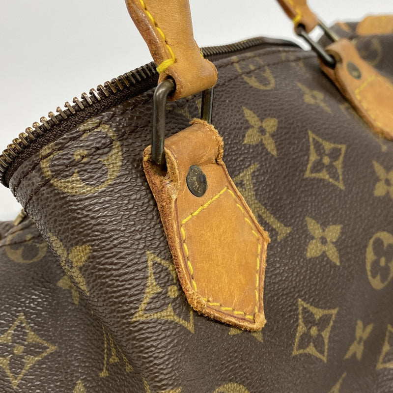 【6cb2321】ルイヴィトン ハンドバッグ モノグラム スピーディ35 Ｍ41107 ブラウン【中古】レディース