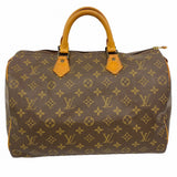 【6cb2321】ルイヴィトン ハンドバッグ モノグラム スピーディ35 Ｍ41107 ブラウン【中古】レディース
