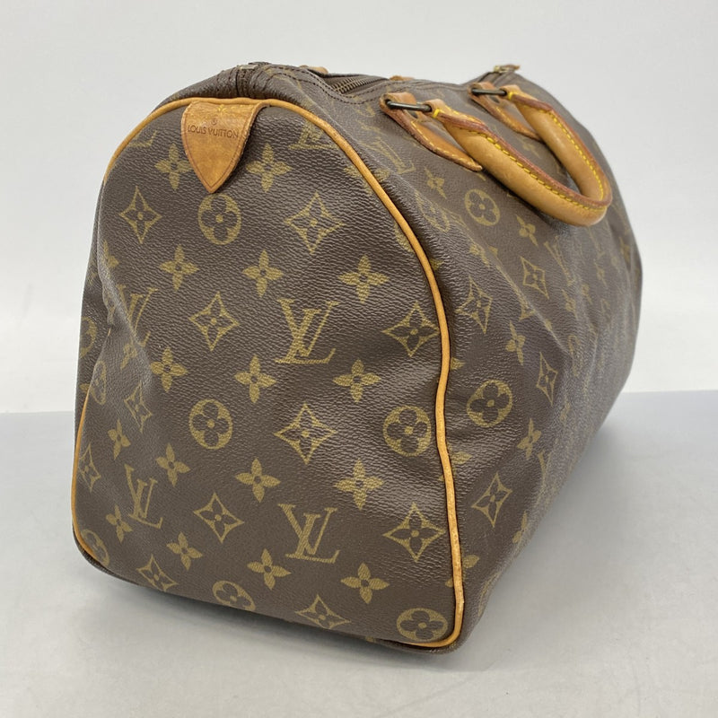 【6cb2321】ルイヴィトン ハンドバッグ モノグラム スピーディ35 Ｍ41107 ブラウン【中古】レディース