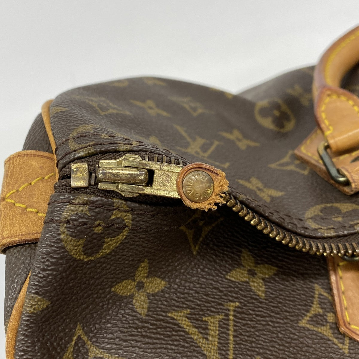 【6cb2321】ルイヴィトン ハンドバッグ モノグラム スピーディ35 Ｍ41107 ブラウン【中古】レディース