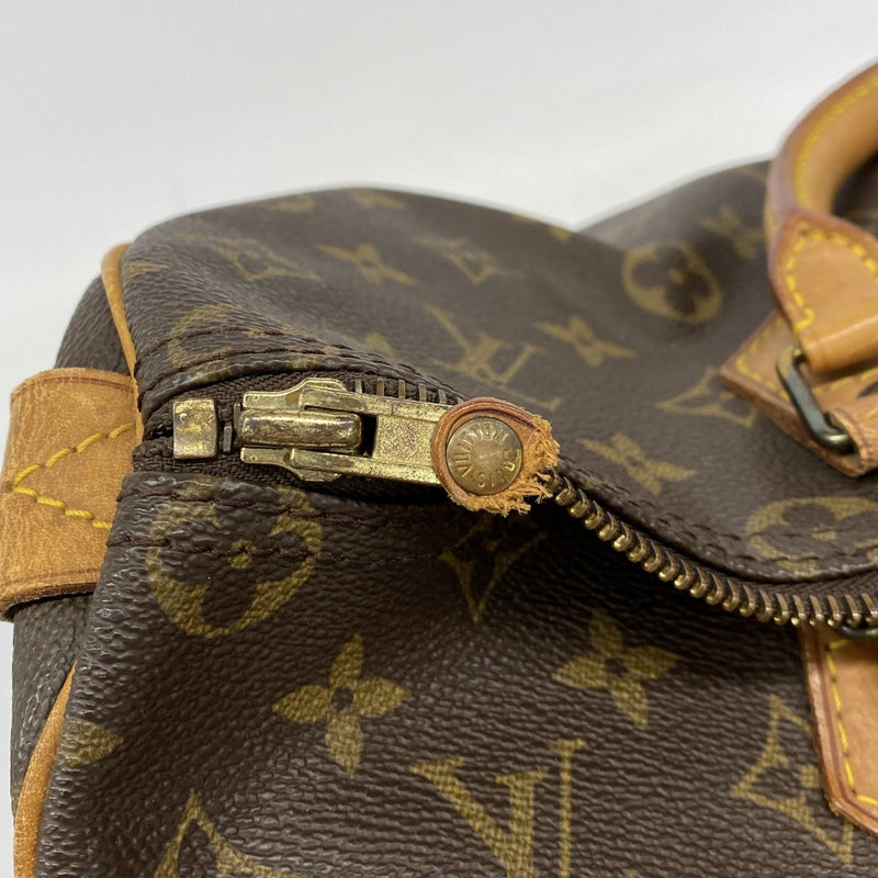 【6cb2321】ルイヴィトン ハンドバッグ モノグラム スピーディ35 Ｍ41107 ブラウン【中古】レディース