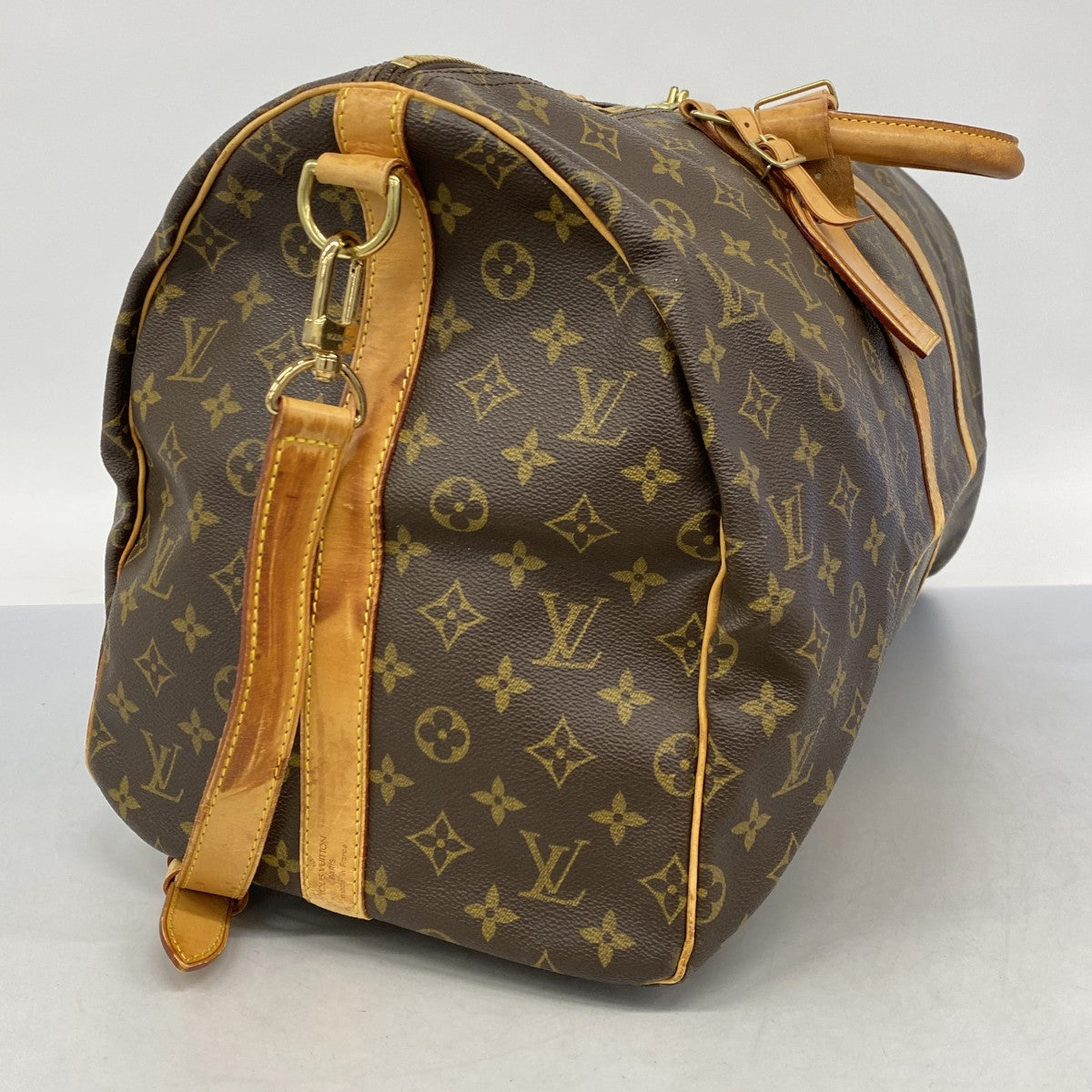 【6cb2334】ルイヴィトン ボストンバッグ モノグラム キーポルバンドリエール55 M41414 ブラウン【中古】メンズ レディース ユニセックス