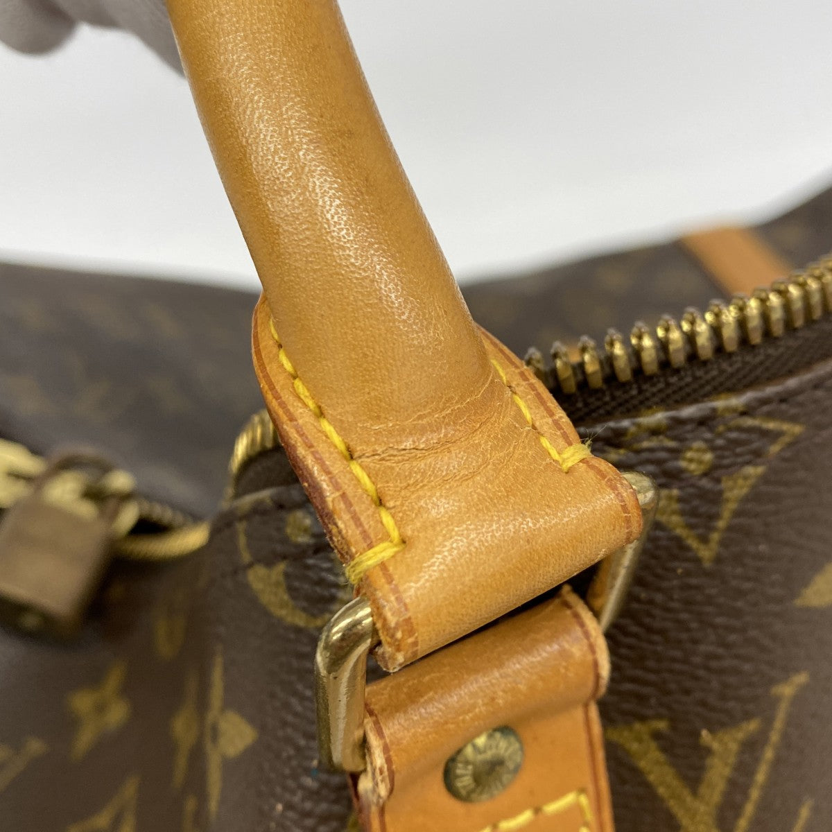 【6cb2335】ルイヴィトン ボストンバッグ モノグラム キーポル50 M41426 ブラウン【中古】メンズ レディース ユニセックス