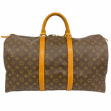 【6cb2335】ルイヴィトン ボストンバッグ モノグラム キーポル50 M41426 ブラウン【中古】メンズ レディース ユニセックス