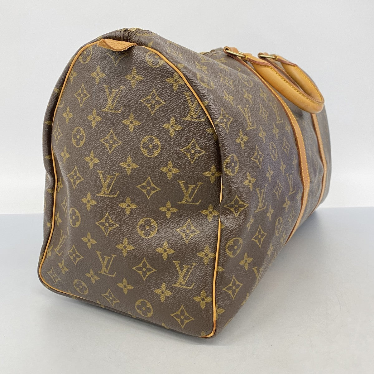 【6cb2335】ルイヴィトン ボストンバッグ モノグラム キーポル50 M41426 ブラウン【中古】メンズ レディース ユニセックス