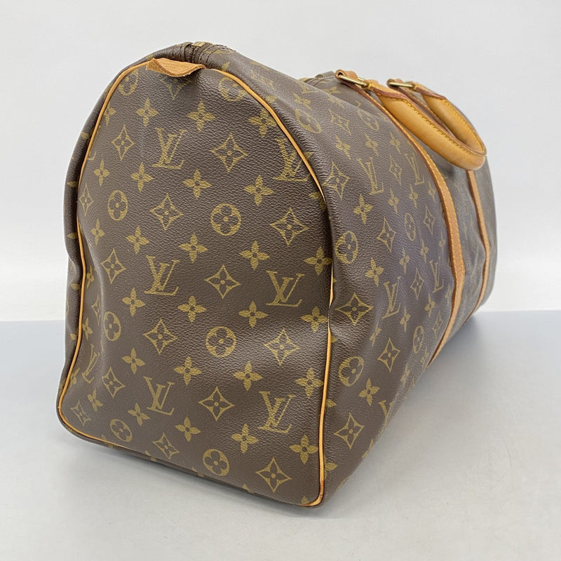 【6cb2335】ルイヴィトン ボストンバッグ モノグラム キーポル50 M41426 ブラウン【中古】メンズ レディース ユニセックス