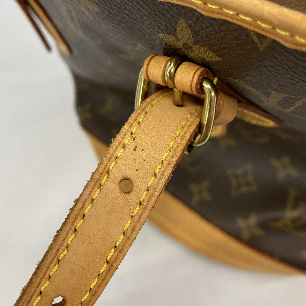 【6cb2337】ルイヴィトン トートバッグ モノグラム バケットPM M42238 ブラウン【中古】レディース