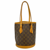 【6cb2337】ルイヴィトン トートバッグ モノグラム バケットPM M42238 ブラウン【中古】レディース