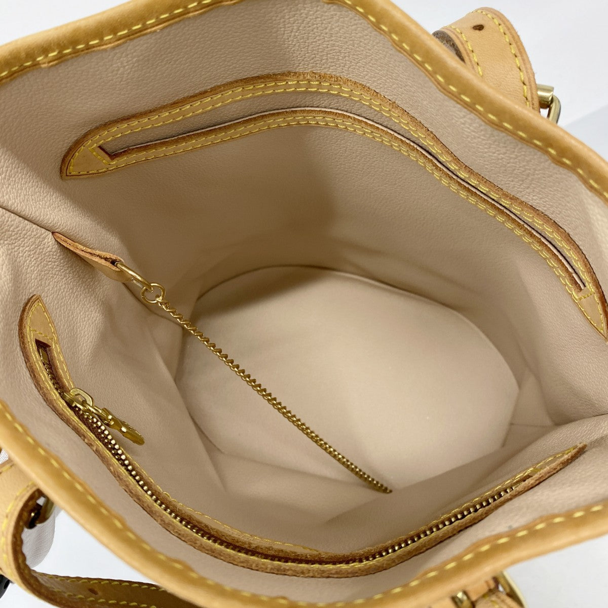 【6cb2337】ルイヴィトン トートバッグ モノグラム バケットPM M42238 ブラウン【中古】レディース