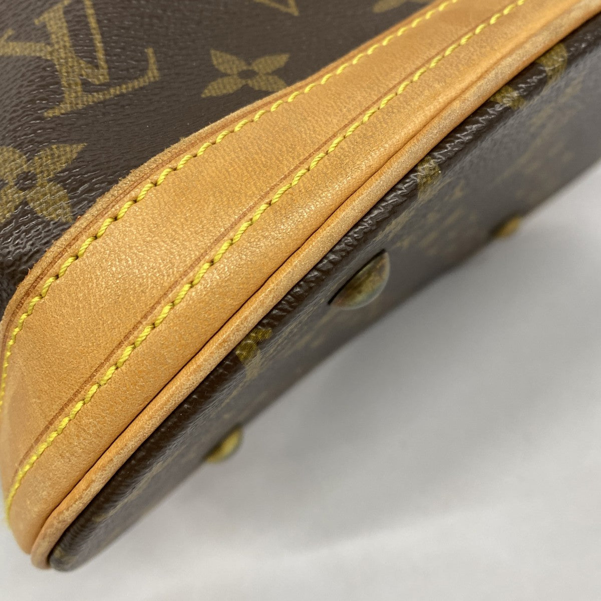 【6cb2337】ルイヴィトン トートバッグ モノグラム バケットPM M42238 ブラウン【中古】レディース