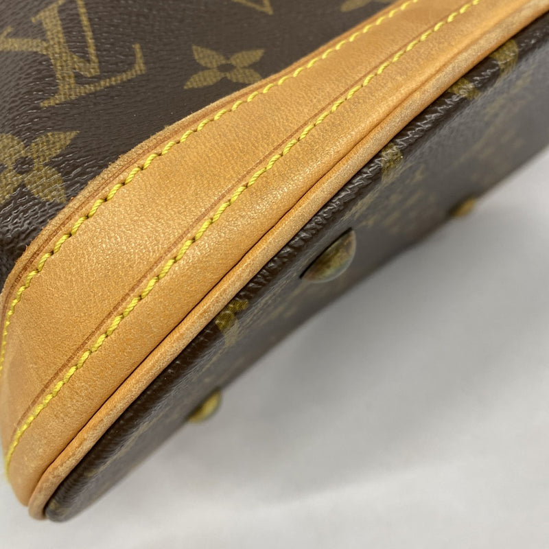 【6cb2337】ルイヴィトン トートバッグ モノグラム バケットPM M42238 ブラウン【中古】レディース