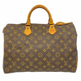 【6cb2338】ルイヴィトン ハンドバッグ モノグラム スピーディ35 M41107 ブラウン【中古】レディース