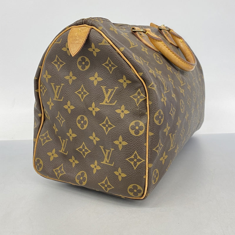 【6cb2338】ルイヴィトン ハンドバッグ モノグラム スピーディ35 M41107 ブラウン【中古】レディース