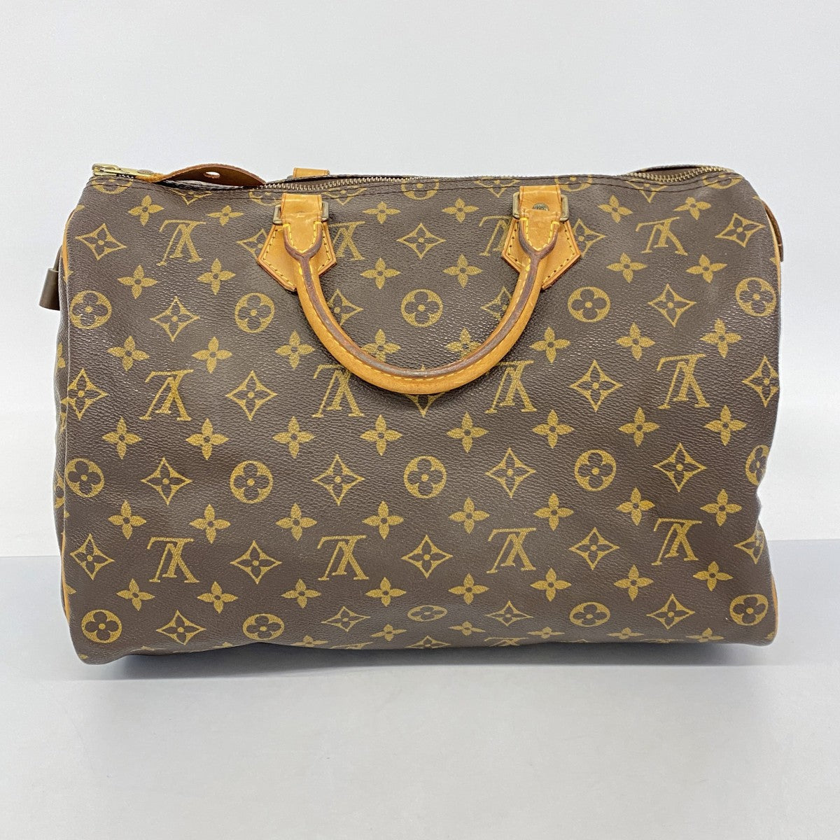 【6cb2338】ルイヴィトン ハンドバッグ モノグラム スピーディ35 M41107 ブラウン【中古】レディース