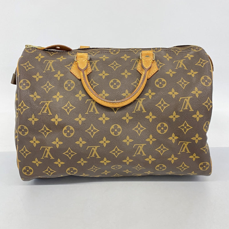 【6cb2338】ルイヴィトン ハンドバッグ モノグラム スピーディ35 M41107 ブラウン【中古】レディース