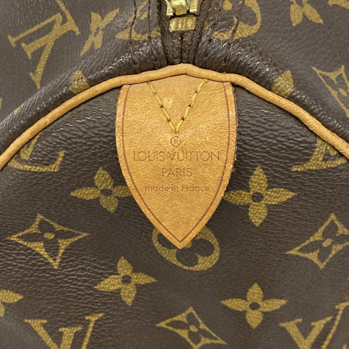 【6cb2338】ルイヴィトン ハンドバッグ モノグラム スピーディ35 M41107 ブラウン【中古】レディース