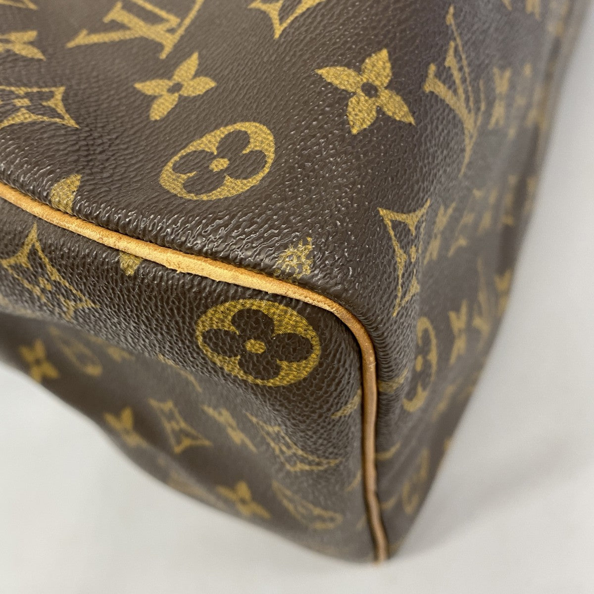 【6cb2338】ルイヴィトン ハンドバッグ モノグラム スピーディ35 M41107 ブラウン【中古】レディース