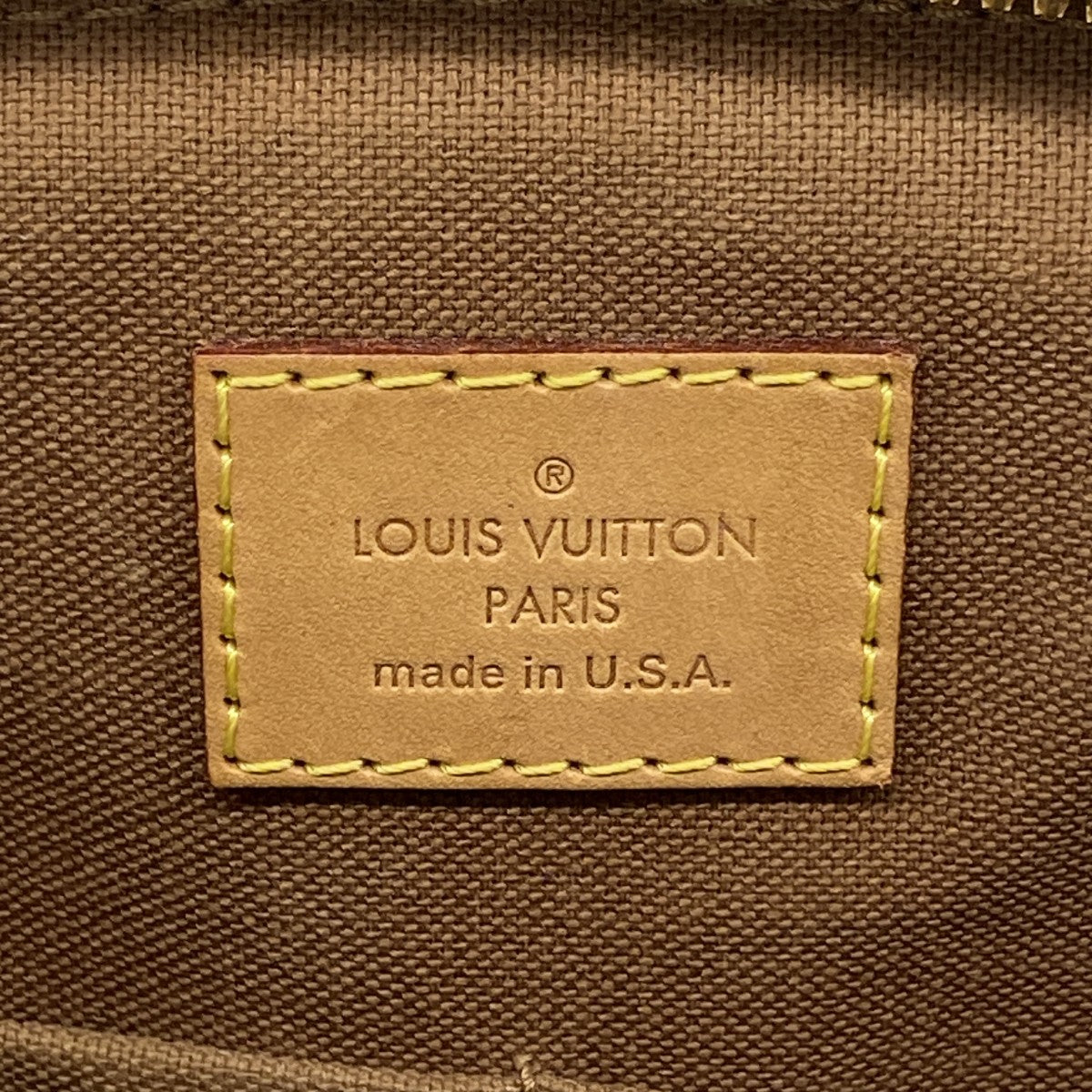 【6cb2353】ルイヴィトン ハンドバッグ モノグラム ティヴォリPM M40143 ブラウン【中古】レディース