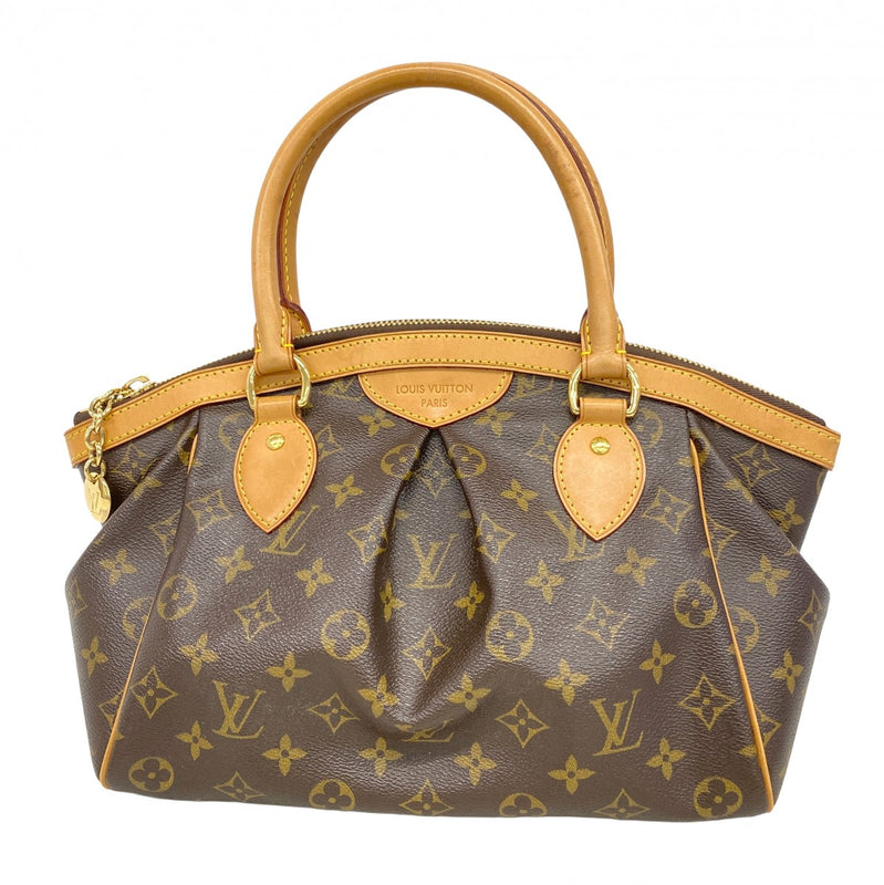【6cb2353】ルイヴィトン ハンドバッグ モノグラム ティヴォリPM M40143 ブラウン【中古】レディース