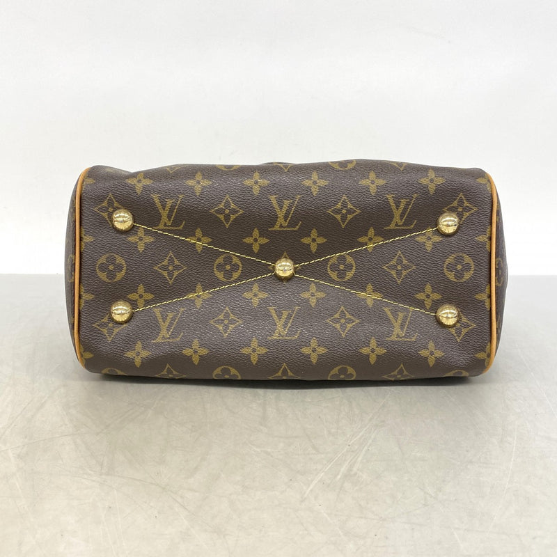 【6cb2353】ルイヴィトン ハンドバッグ モノグラム ティヴォリPM M40143 ブラウン【中古】レディース