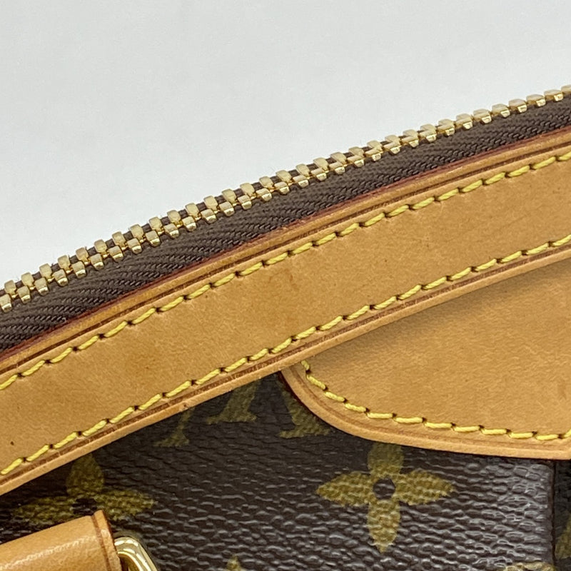 【6cb2353】ルイヴィトン ハンドバッグ モノグラム ティヴォリPM M40143 ブラウン【中古】レディース