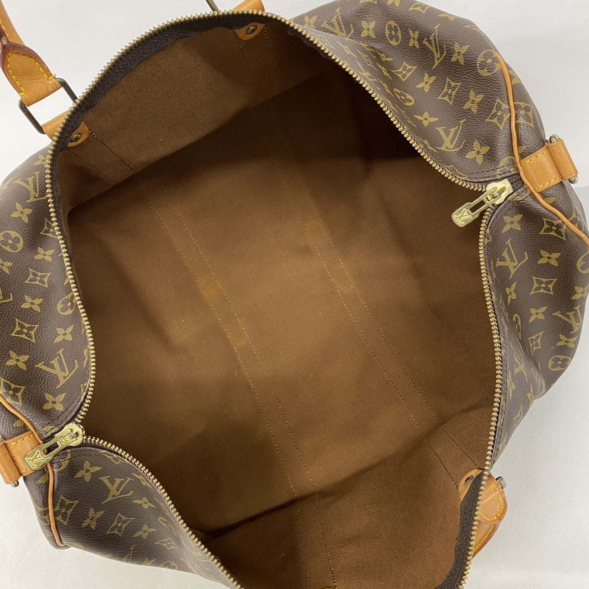 【6cb2361】ルイヴィトン ボストンバッグ モノグラム キーポルバンドリエール55 M41414 ブラウン【中古】メンズ レディース ユニセックス
