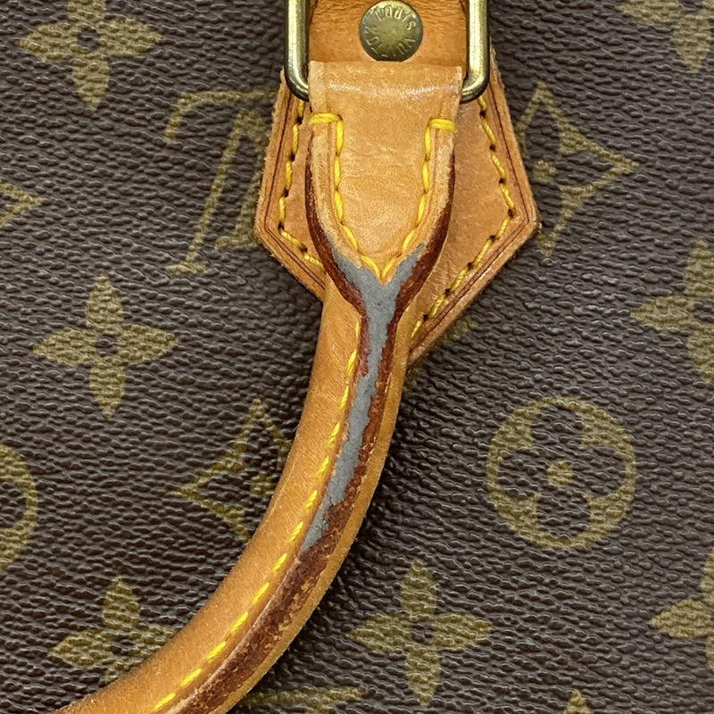 【6cb2362】ルイヴィトン ハンドバッグ モノグラム スピーディ35 M41107 ブラウン【中古】レディース