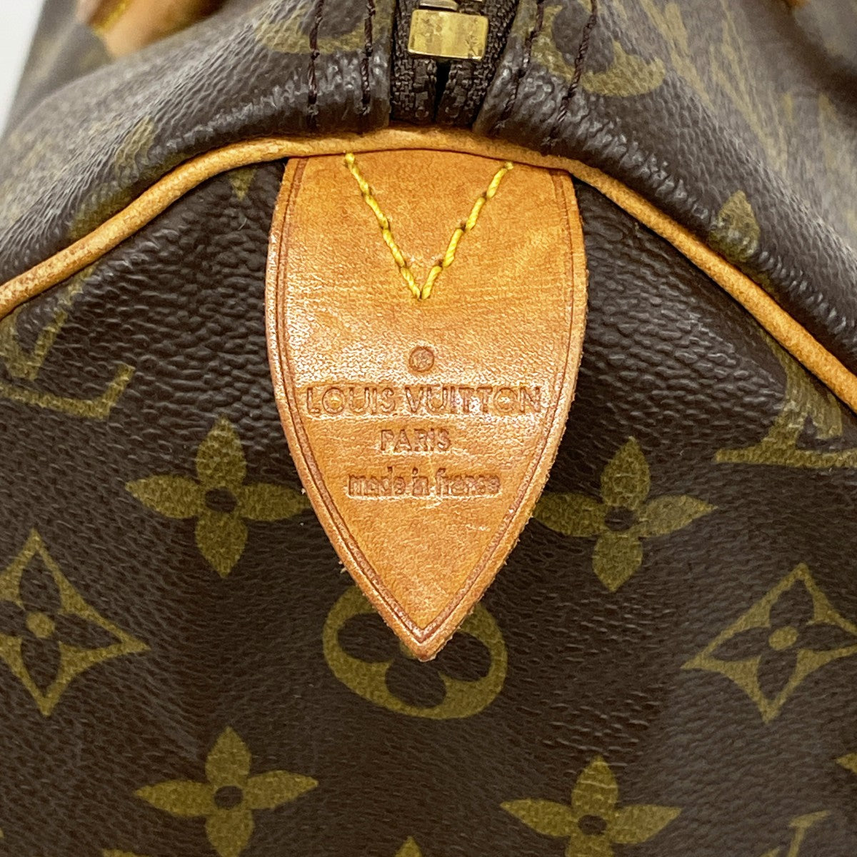 【6cb2362】ルイヴィトン ハンドバッグ モノグラム スピーディ35 M41107 ブラウン【中古】レディース