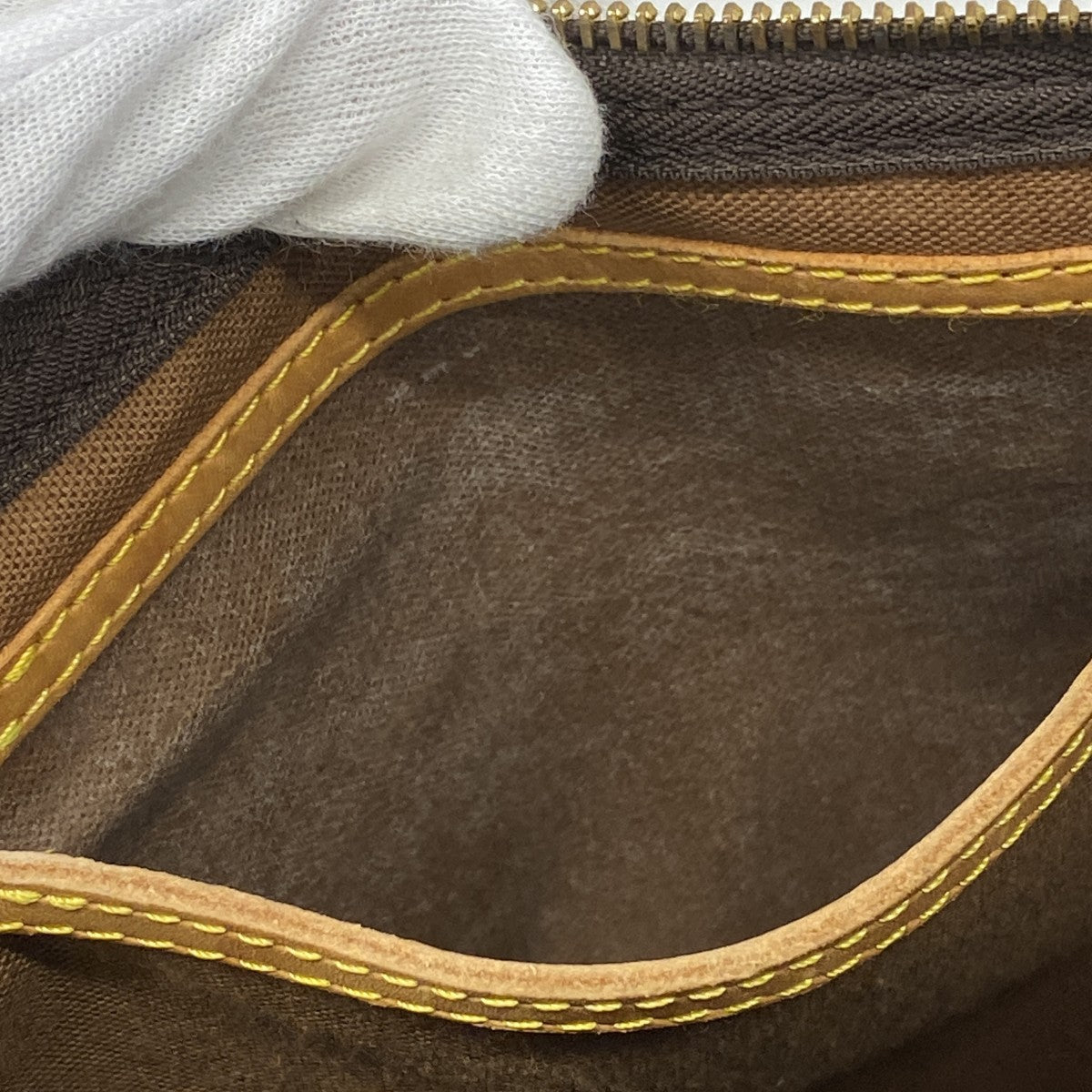 【6cb2362】ルイヴィトン ハンドバッグ モノグラム スピーディ35 M41107 ブラウン【中古】レディース