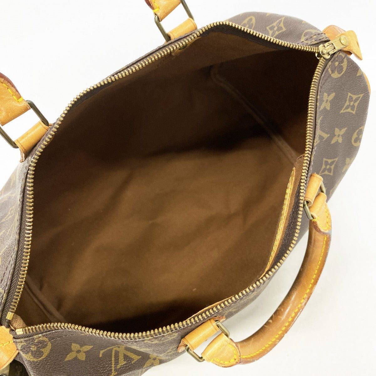 【6cb2362】ルイヴィトン ハンドバッグ モノグラム スピーディ35 M41107 ブラウン【中古】レディース