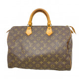 【6cb2362】ルイヴィトン ハンドバッグ モノグラム スピーディ35 M41107 ブラウン【中古】レディース