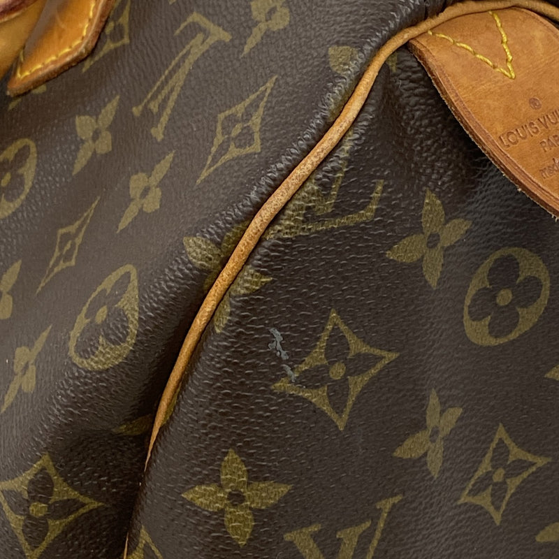 【6cb2362】ルイヴィトン ハンドバッグ モノグラム スピーディ35 M41107 ブラウン【中古】レディース