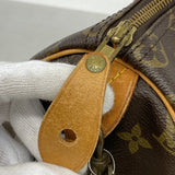 【6cb2362】ルイヴィトン ハンドバッグ モノグラム スピーディ35 M41107 ブラウン【中古】レディース