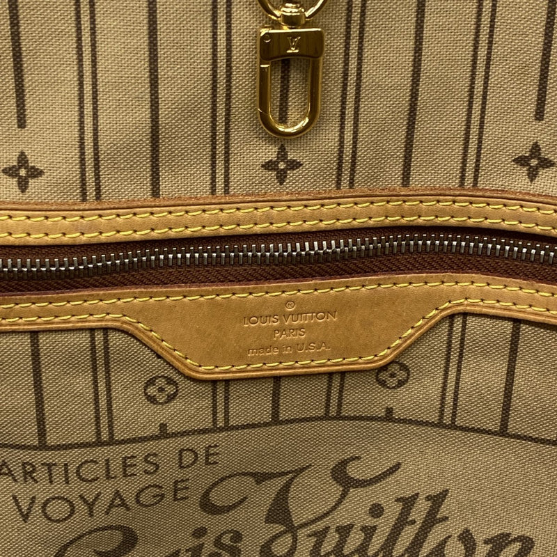 【6cb2365】ルイヴィトン トートバッグ モノグラム ネヴァーフルMM M40156 ブラウン【中古】レディース