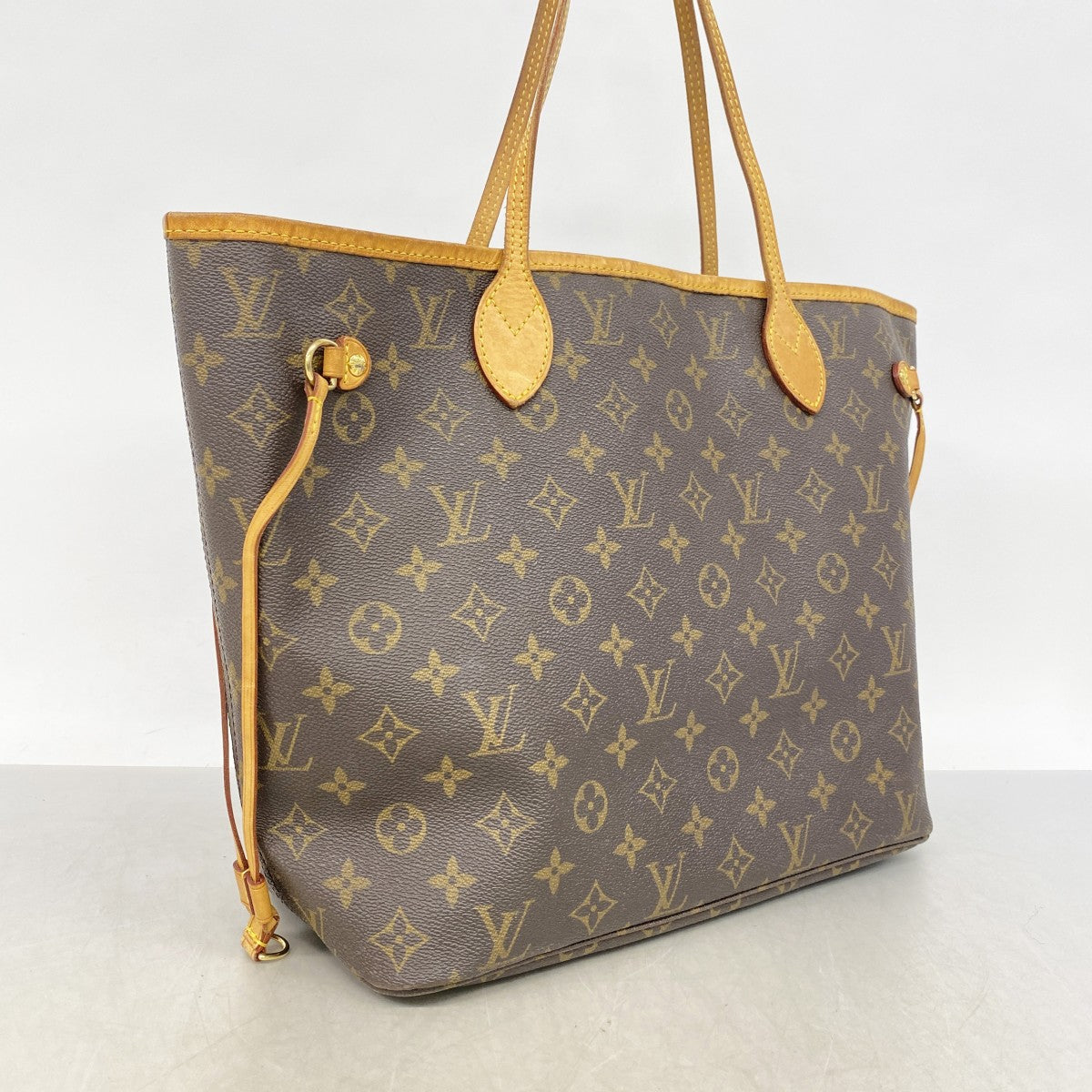 【6cb2365】ルイヴィトン トートバッグ モノグラム ネヴァーフルMM M40156 ブラウン【中古】レディース