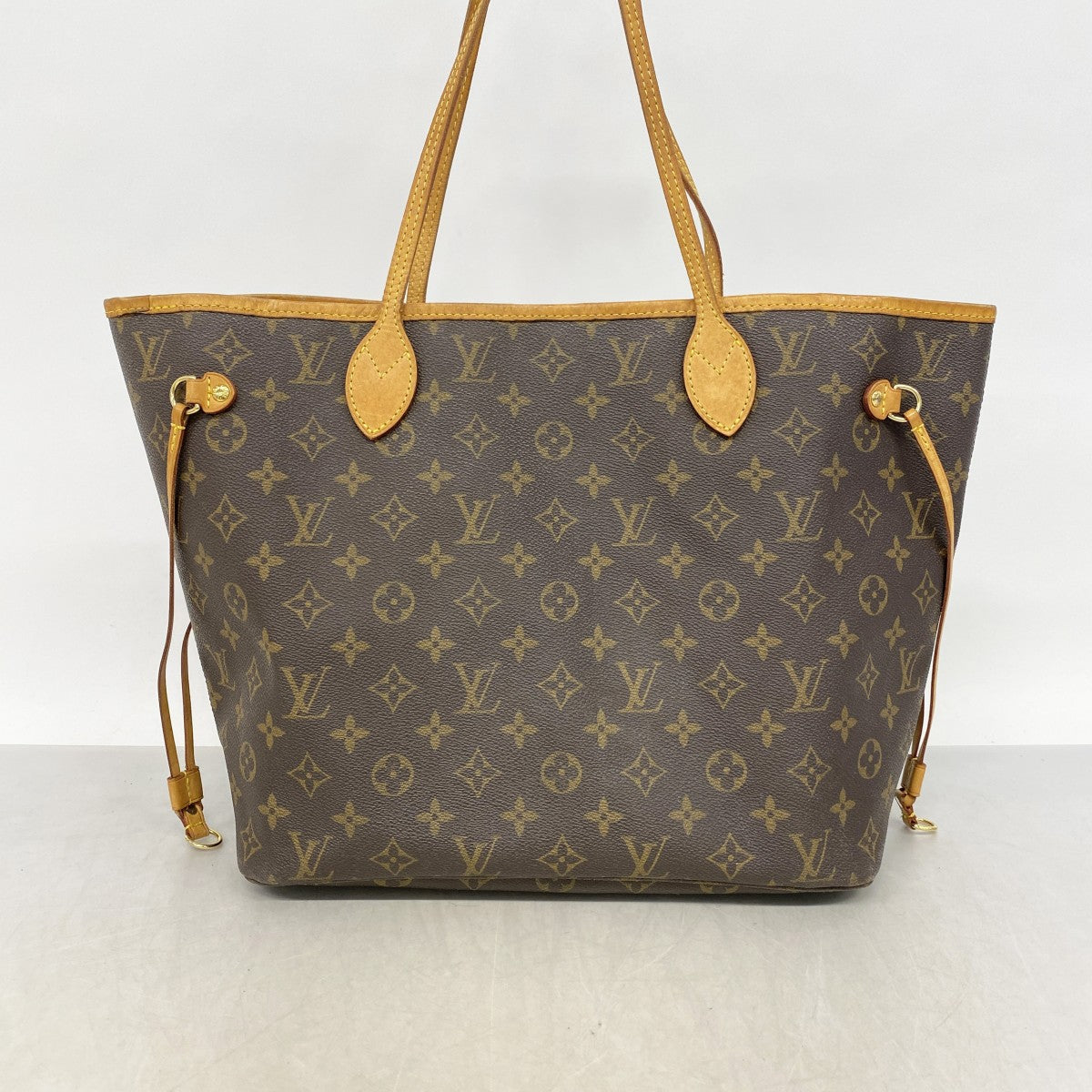 【6cb2365】ルイヴィトン トートバッグ モノグラム ネヴァーフルMM M40156 ブラウン【中古】レディース