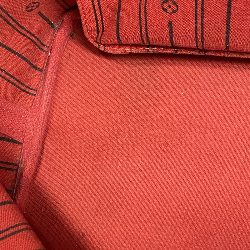 【6cb2366】ルイヴィトン トートバッグ ダミエ ネヴァーフルMM N51105 エベヌ【中古】レディース