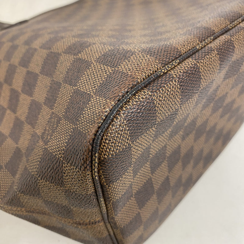 【6cb2366】ルイヴィトン トートバッグ ダミエ ネヴァーフルMM N51105 エベヌ【中古】レディース