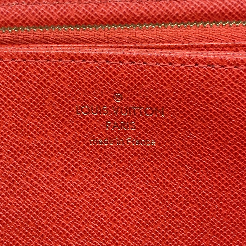【6cb2367】ルイヴィトン 長財布 モノグラム ジッピーウォレット M41896 コクリコ【中古】レディース
