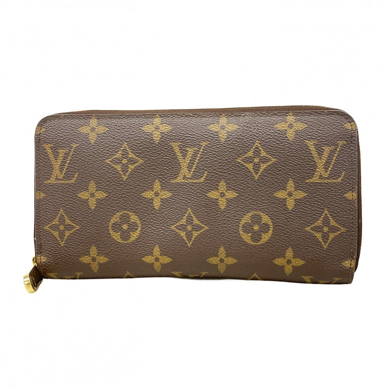 【6cb2367】ルイヴィトン 長財布 モノグラム ジッピーウォレット M41896 コクリコ【中古】レディース