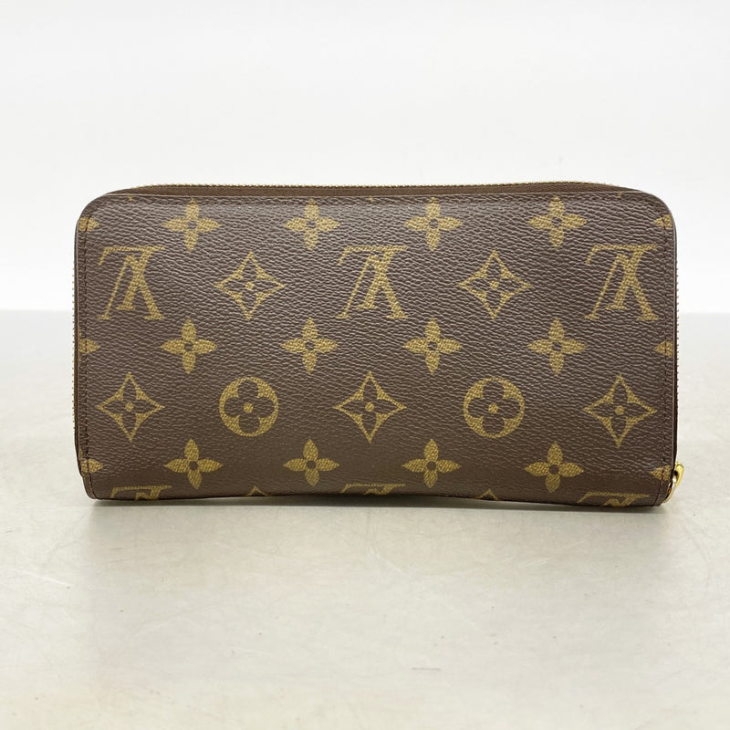 【6cb2367】ルイヴィトン 長財布 モノグラム ジッピーウォレット M41896 コクリコ【中古】レディース